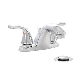 2 HANDLE BATHROOM FAUCET - 403 CHROME