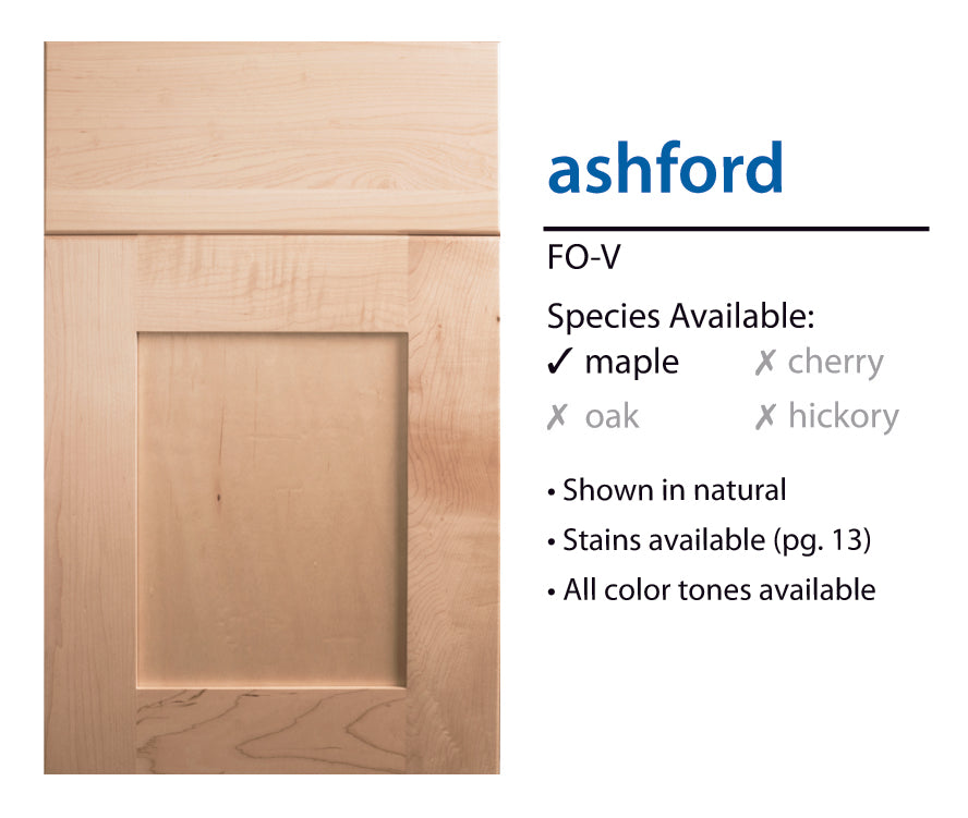 Presidential Collection - Ashford Stained/Natural Maple