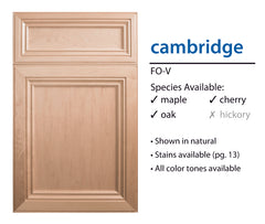 Presidential Collection - Cambridge Stained/Natural Maple