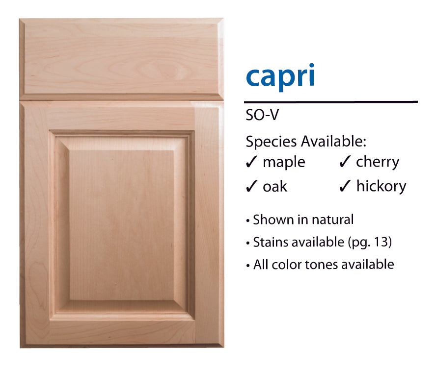 Presidential Collection - Capri Stained/Natural Hickory