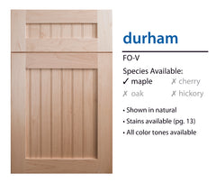 Presidential Collection - Durham Stained/Natural Maple