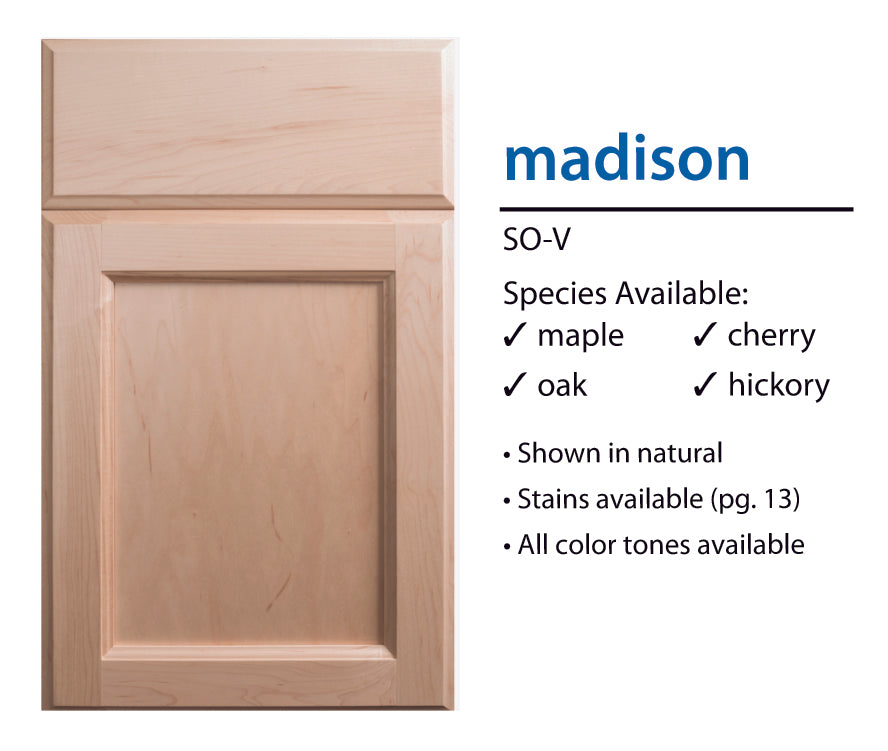 Presidential Collection - Madison Stained/Natural Oak