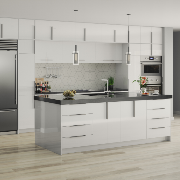 Frameless Kitchen Cabinets