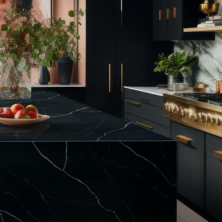 Quartz - Marquina Midnight – Cabinet Guys US LLC