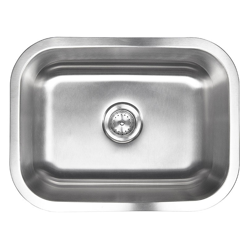 Stainless steel - Kitchen/Bar Sink - Single -18G 2318