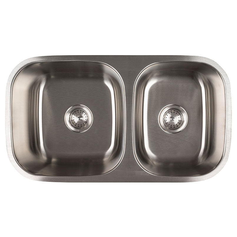 Stainless steel - Kitchen Sink - DOUBLE BOWL 18G 40/60 - 3218